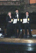 Photo of Three Singers on a Punt